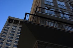 Vue depuis la rue Jules Ancel